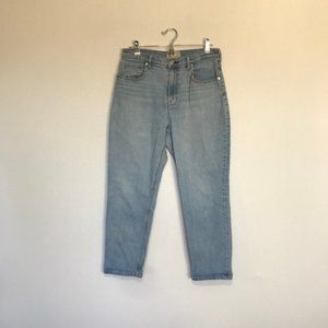 Everlane High Waist Straight Denim Jean Size 31 Ankle